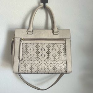 Kate Spade cream, crossbody tote
